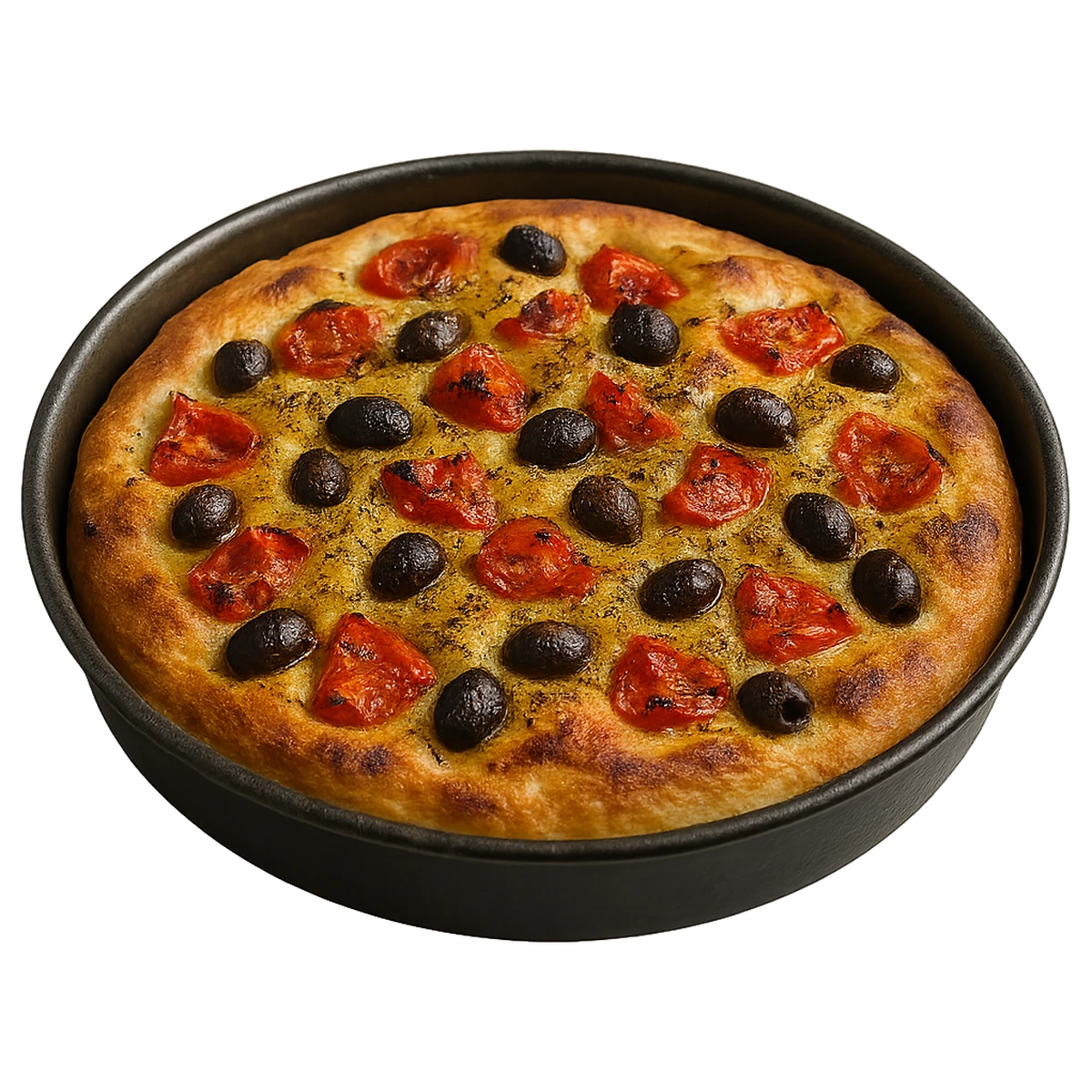 Simplified Apulian focaccia