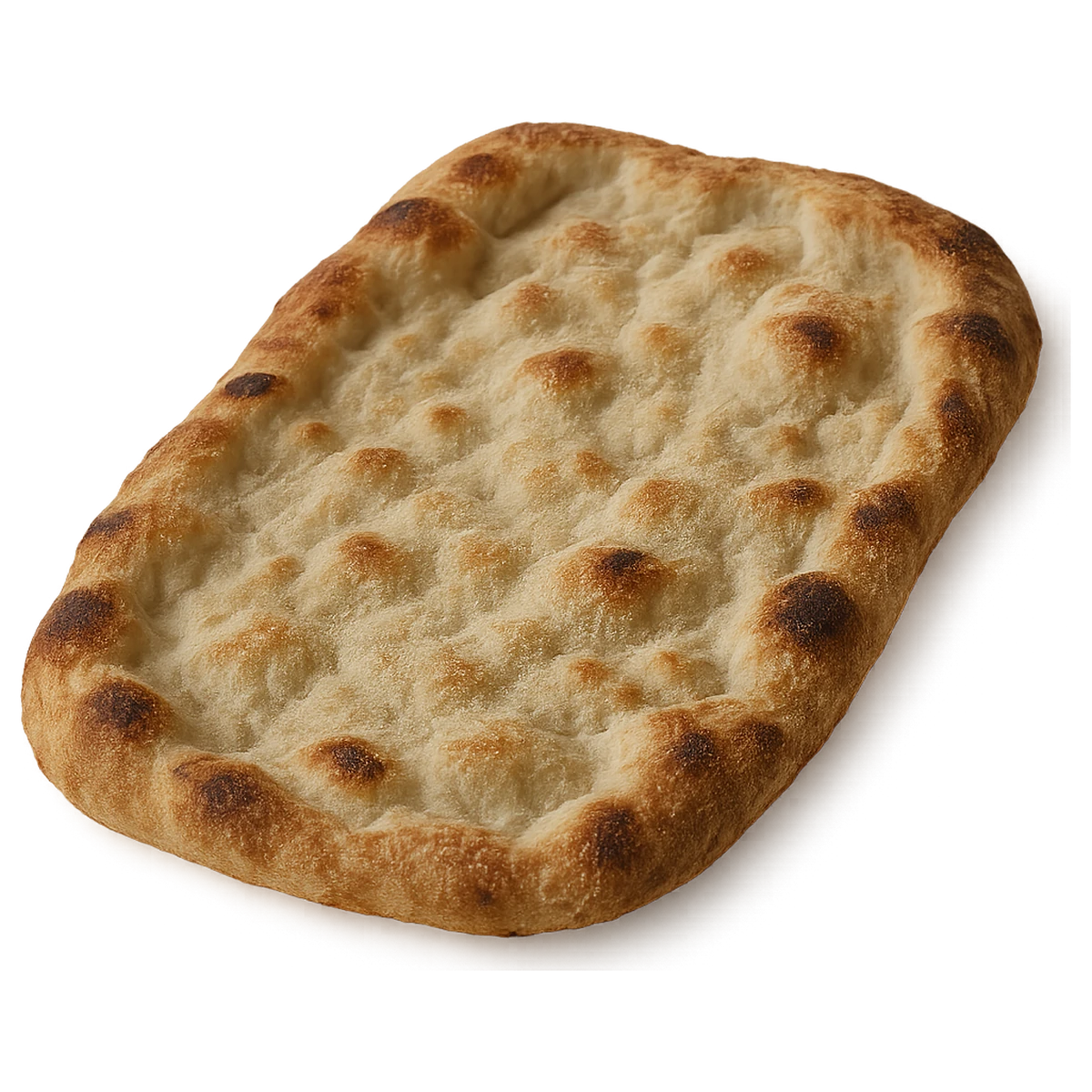 Baker's peel pizza with semolina