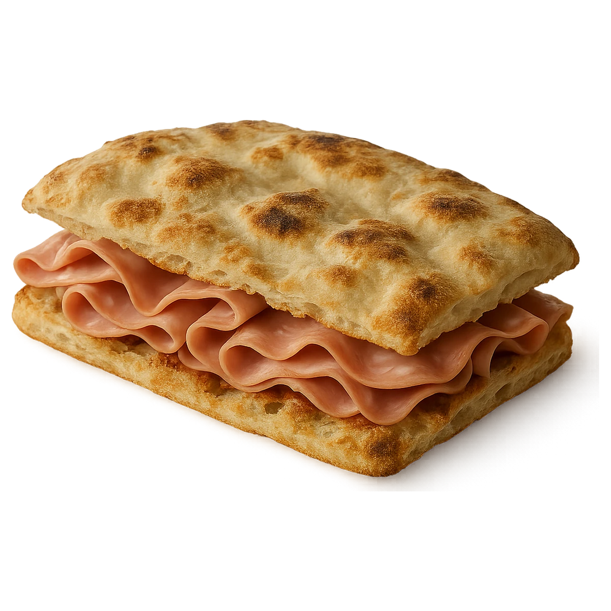 Roman crunchy stuffed pizza