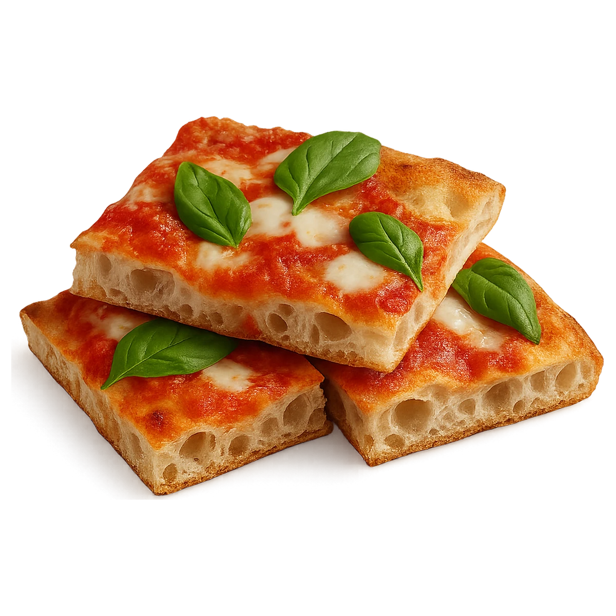 Pan-baked (Rome style) pizza